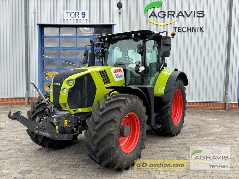 Claas Arion 630 Cmatic Cebis traktor på hjul