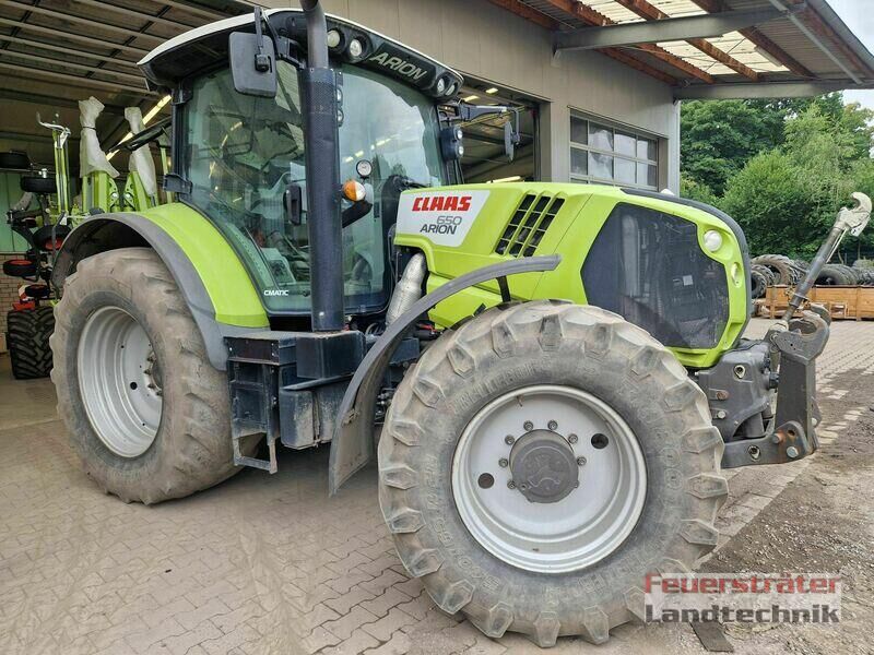 Claas Arion 650 Cmatic pyörätraktori