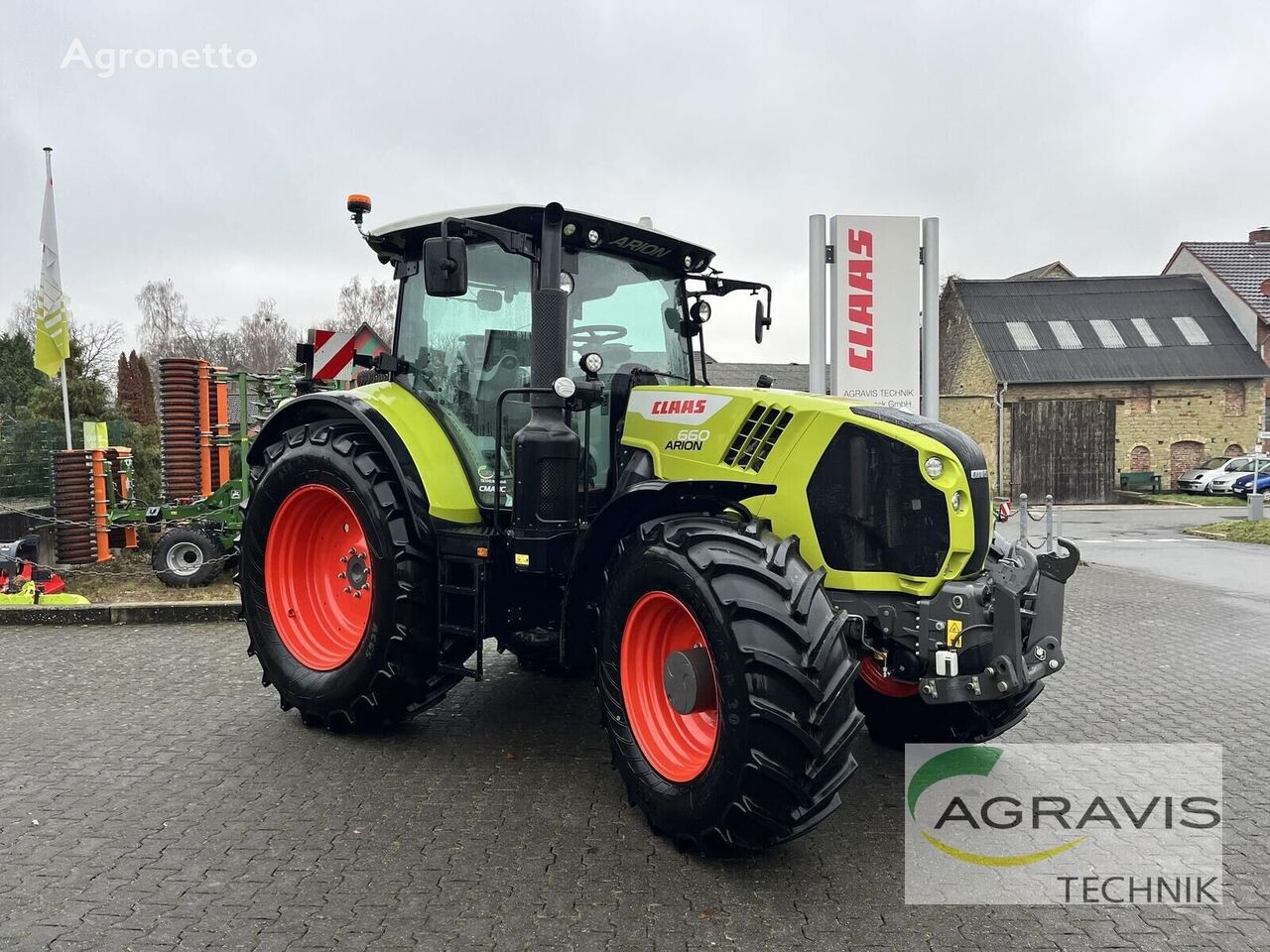 Claas Arion 660 Cmatic Cebis wheel tractor