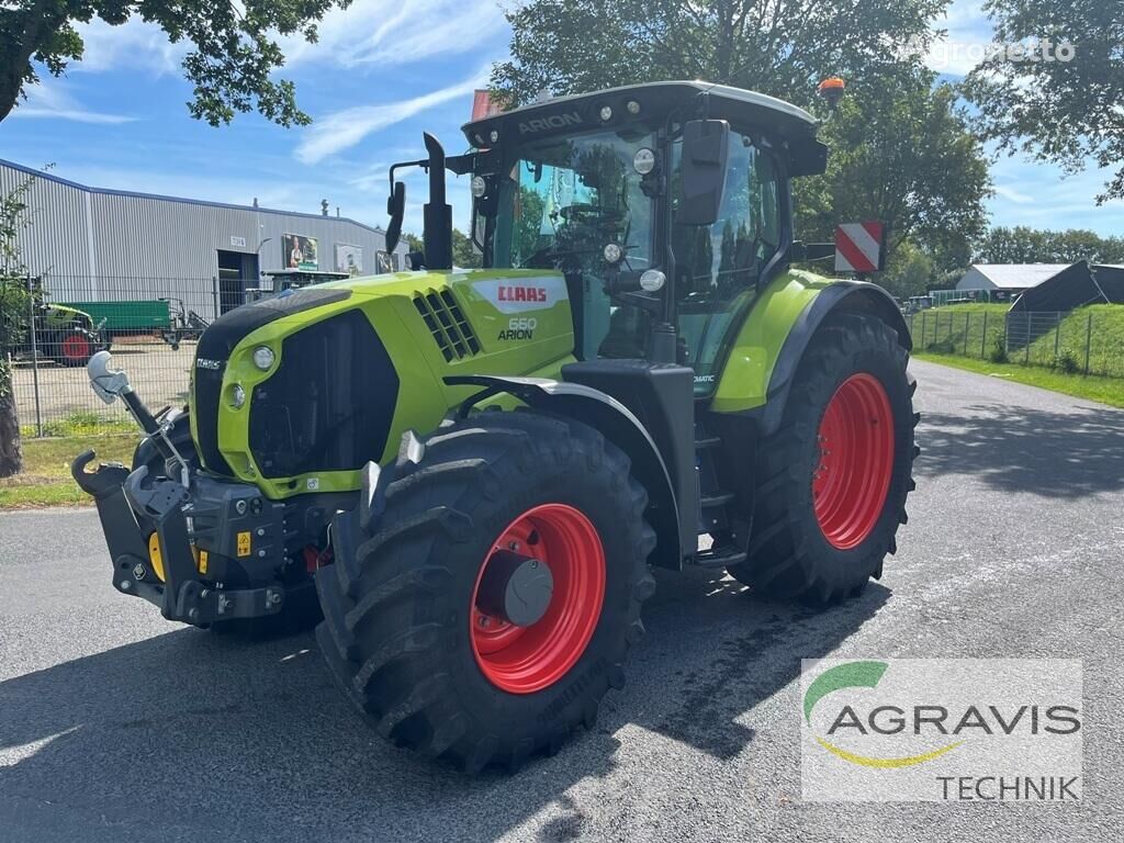 tractor cu roţi Claas Arion 660 Cmatic Cebis