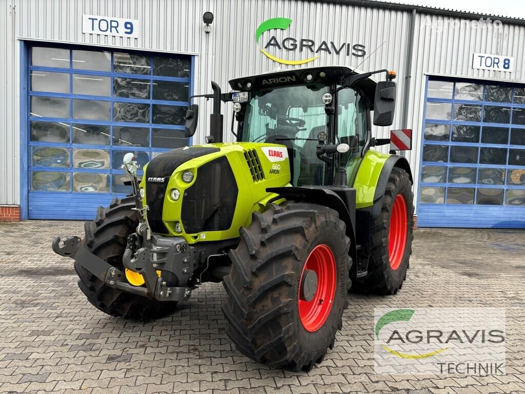 tracteur à roues Claas Arion 660 Cmatic Cebis