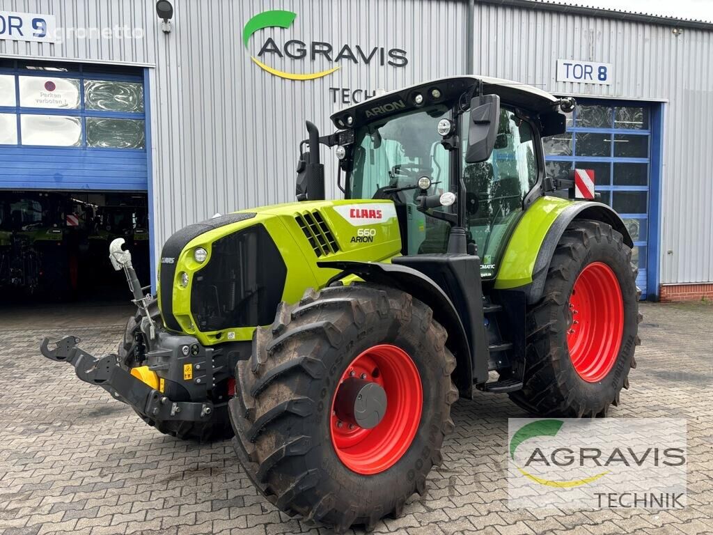 Claas Arion 660 Cmatic Cebis tractor de ruedas