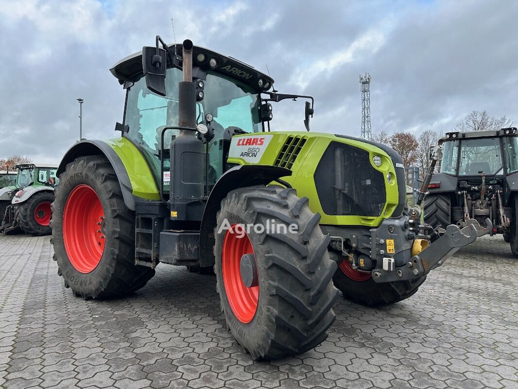 Claas Arion 660 Cmatic Cebis Touch wheel tractor - Agroline