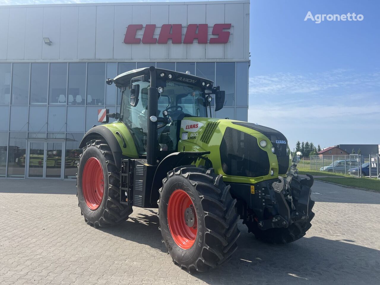 Claas Axion 800 tractor de ruedas