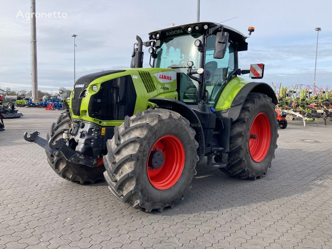 tracteur à roues Claas Axion 810 CMATIC CEBIS