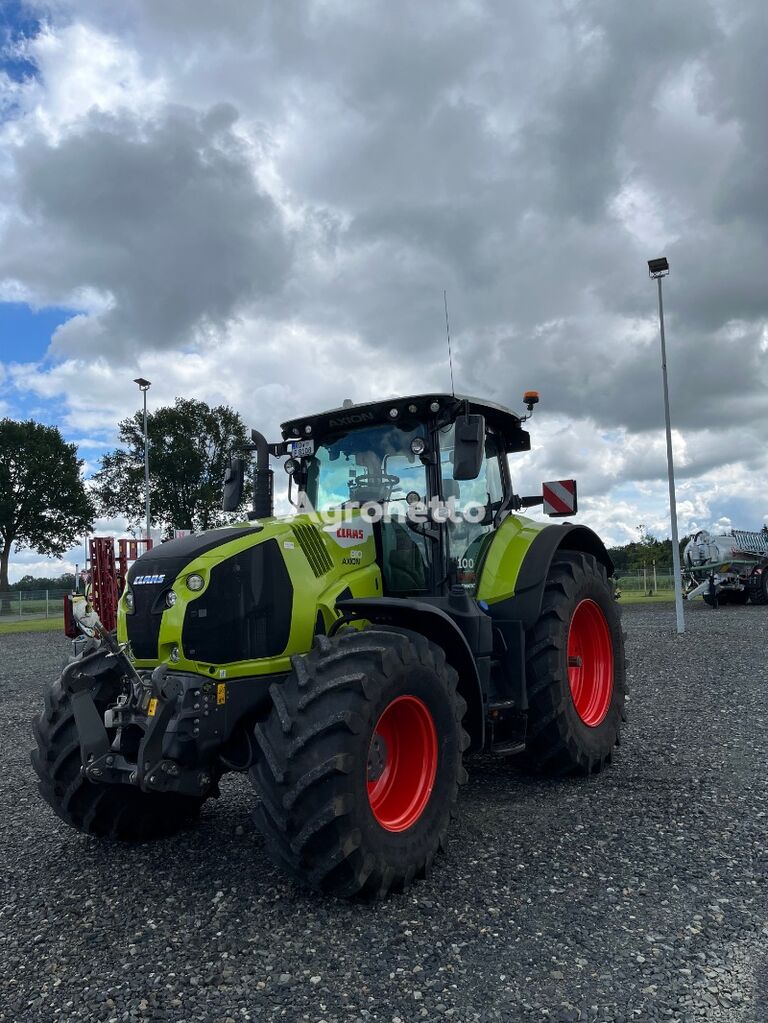 Claas Axion 810 CMATIC CEBIS wheel tractor