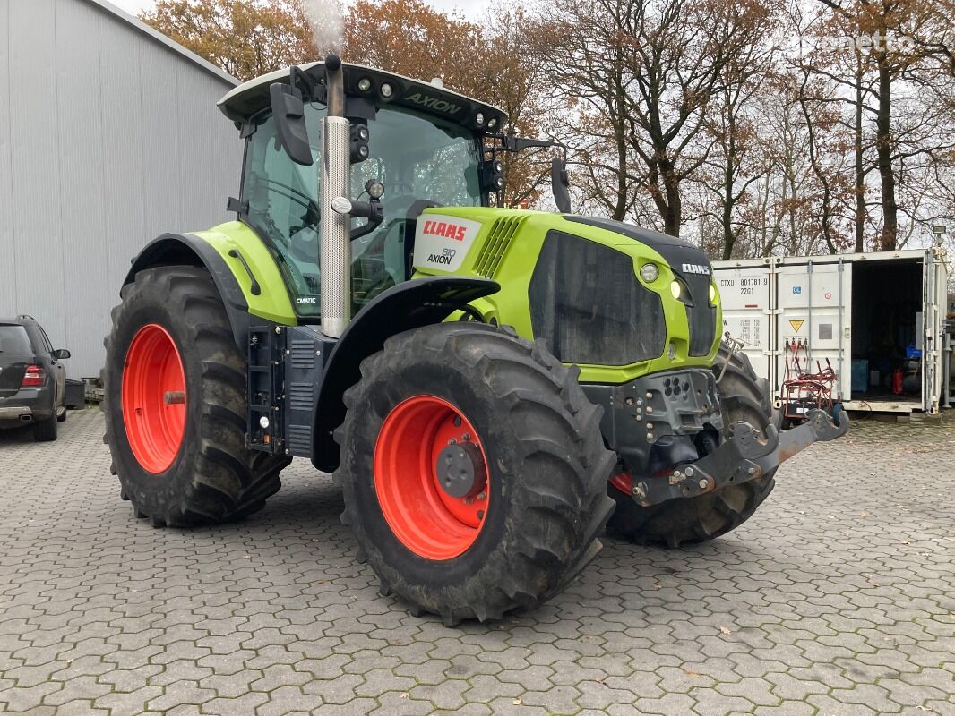 máy kéo bánh lốp Claas Axion 810 CMatic Cebis Touch