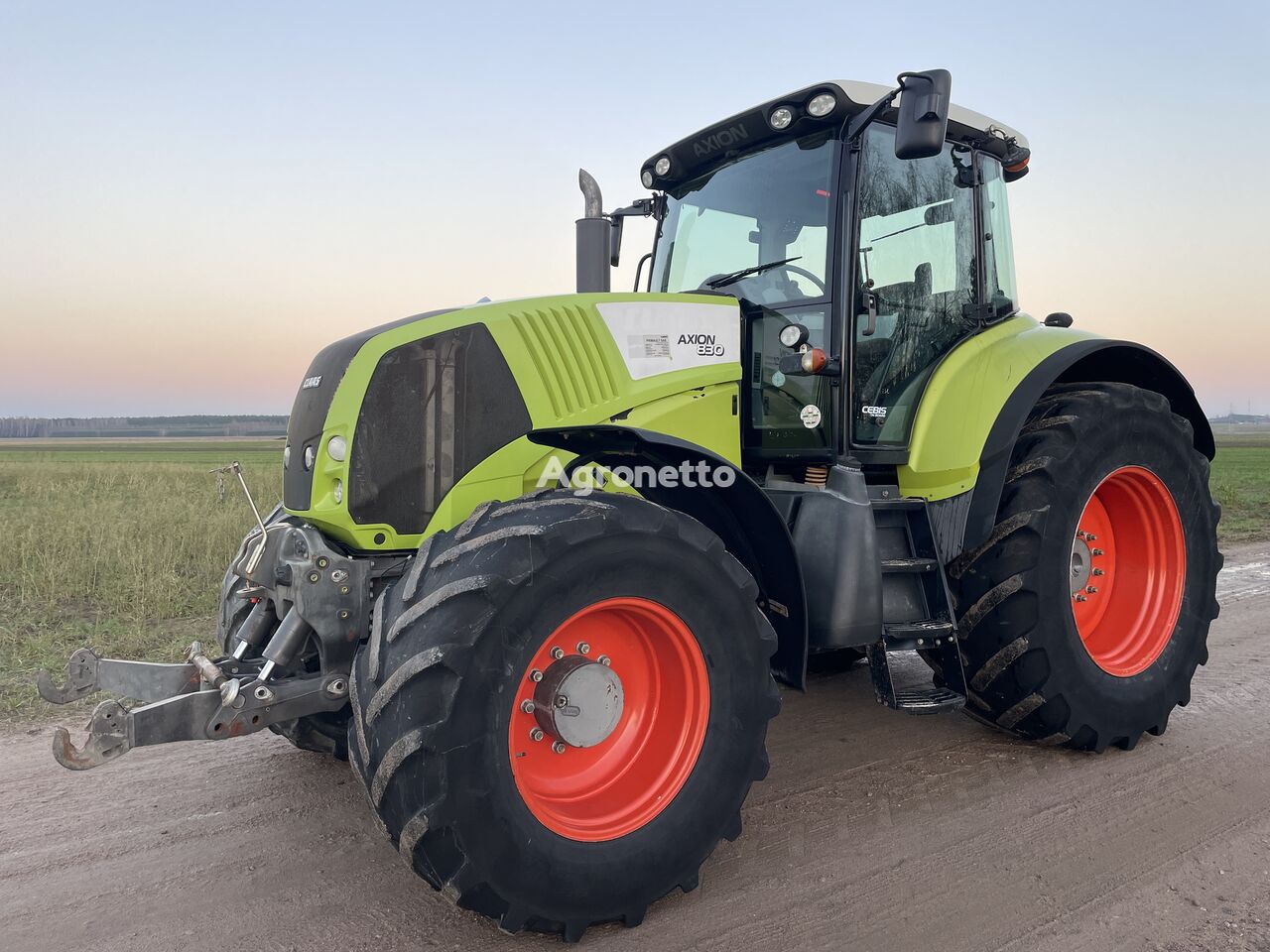 Claas Axion 830 tractor de ruedas