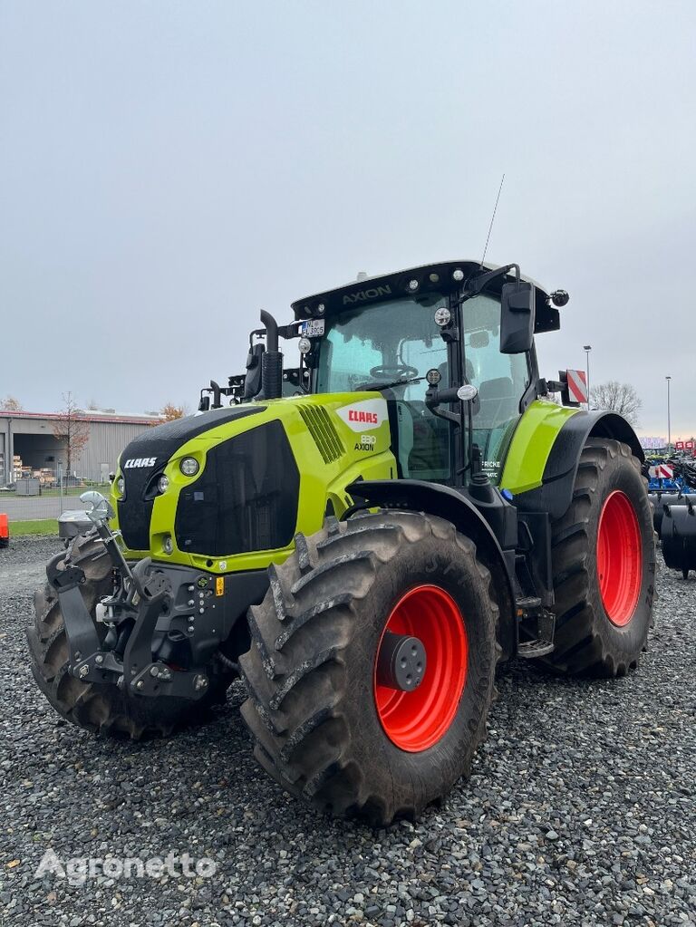 Claas Axion 830 CMATIC CEBIS riteņtraktors