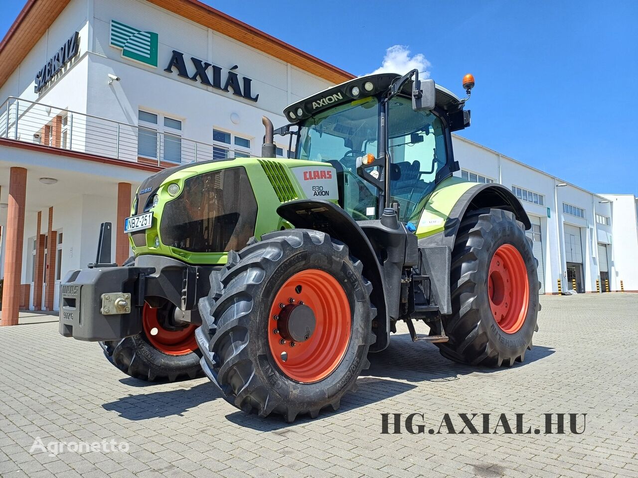 Claas Axion 830 Tractor traktor på hjul