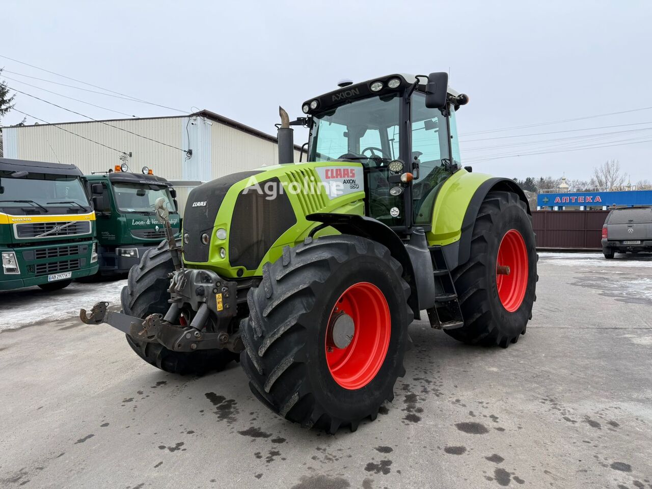 Tractor cu roţi Claas Axion 850 de vânzare din Ucraina Teplik Tractor cu roţi Claas Axion 850 de vânzare din Ucraina Teplik