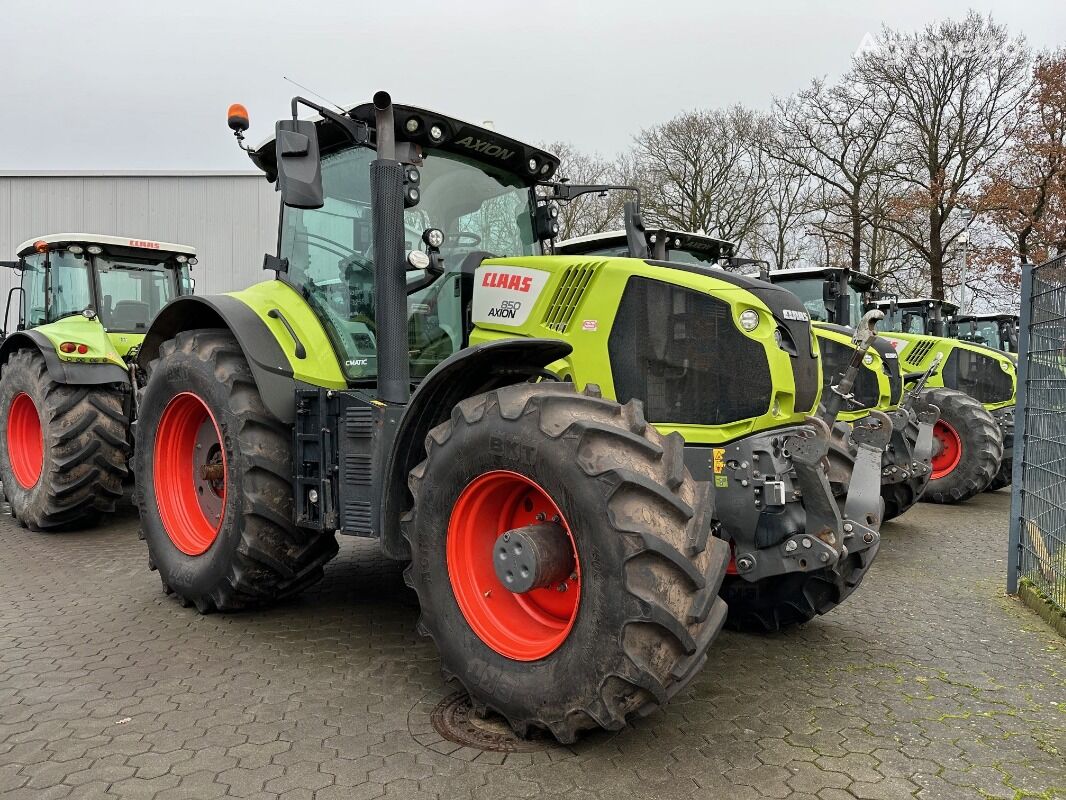 Claas Axion 850 Cmatic Cebis Touch tractor de ruedas