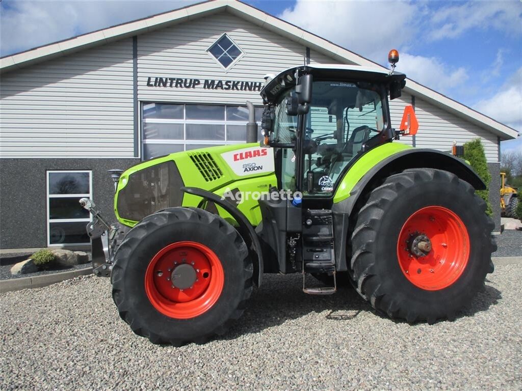 تراکتور چرخ دار Claas Axion 850 cebis DK-Godstraktor, med mulighed for tvillinghjul