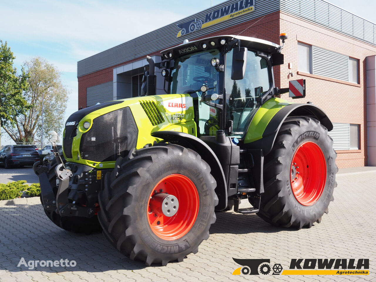 Claas Axion 870 CMATIC, GPS, CEMIS 1200 wheel tractor