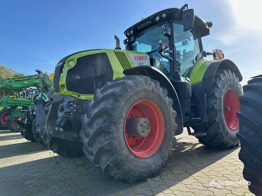 Claas Axion 870 Cmatic Cis+ wheel tractor