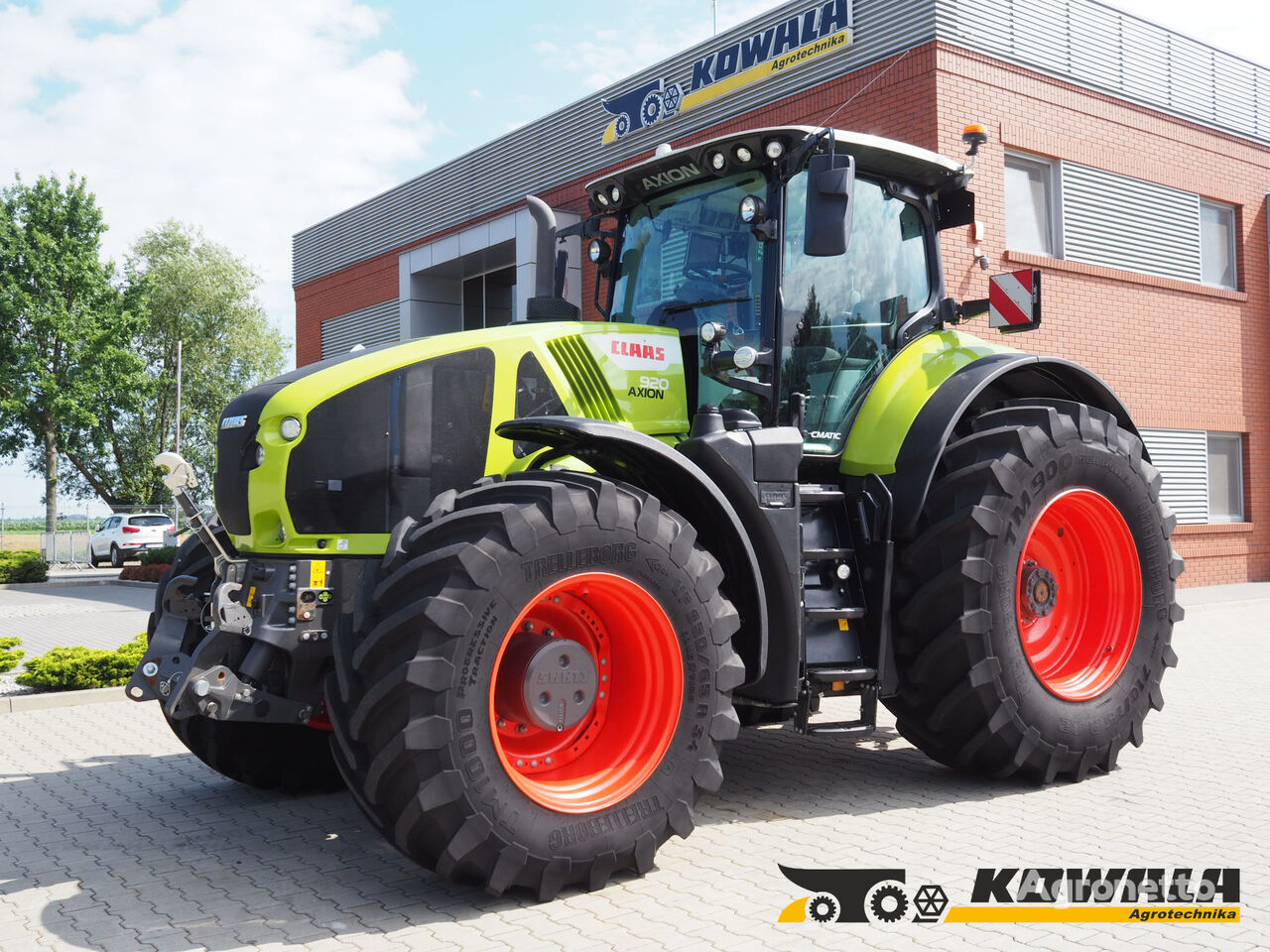 трактор колісний Claas Axion 920 CMATIC, GPS, CEMIS 1200