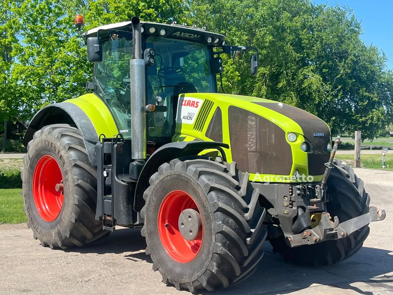 Claas Axion Claas Axion 950 C matic Trimble GPS FH FA DUTCH TRACTOR tractor de ruedas - Agronetto