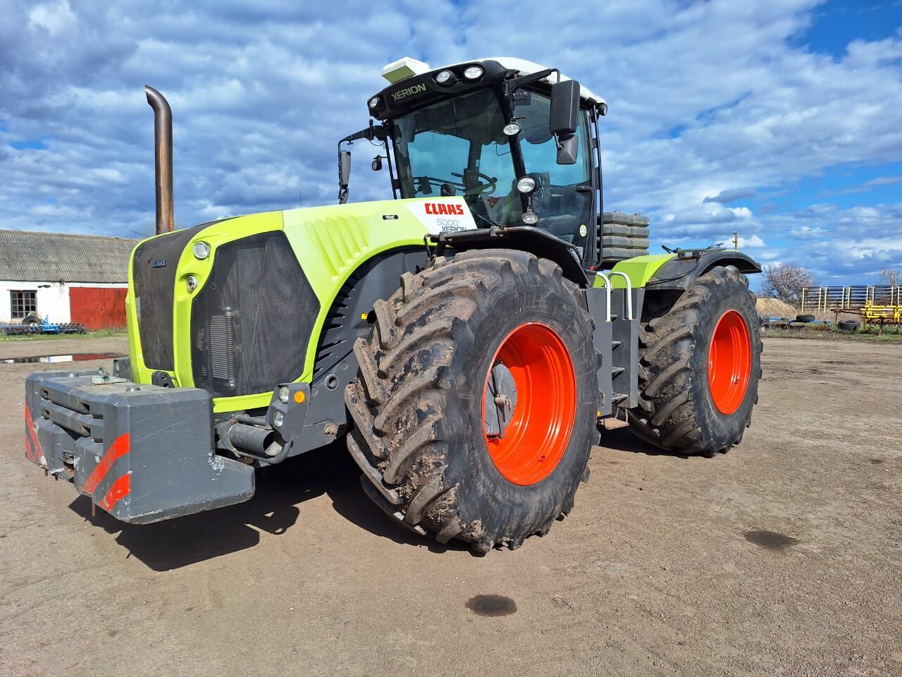 Трактор колісний Claas Xerion 5000