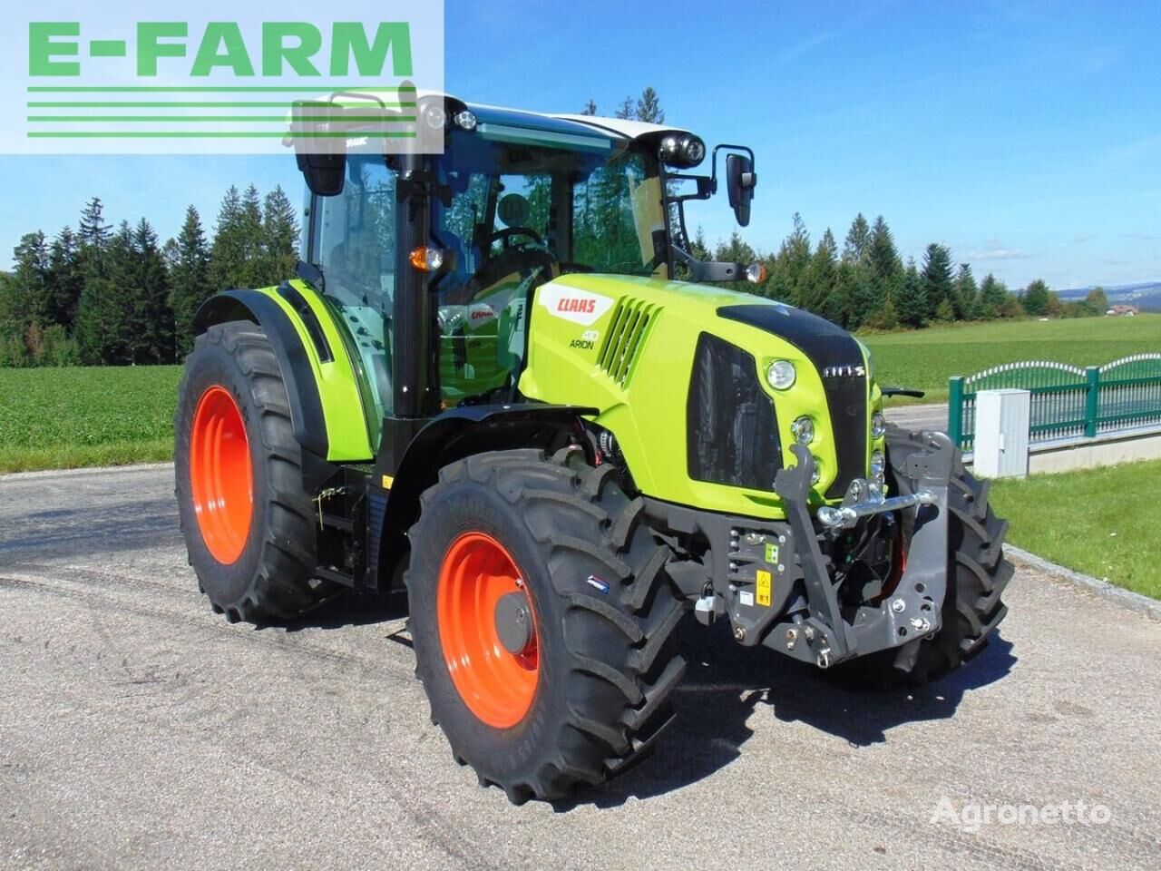 Claas arion 410 stage v (cis) traktor točkaš