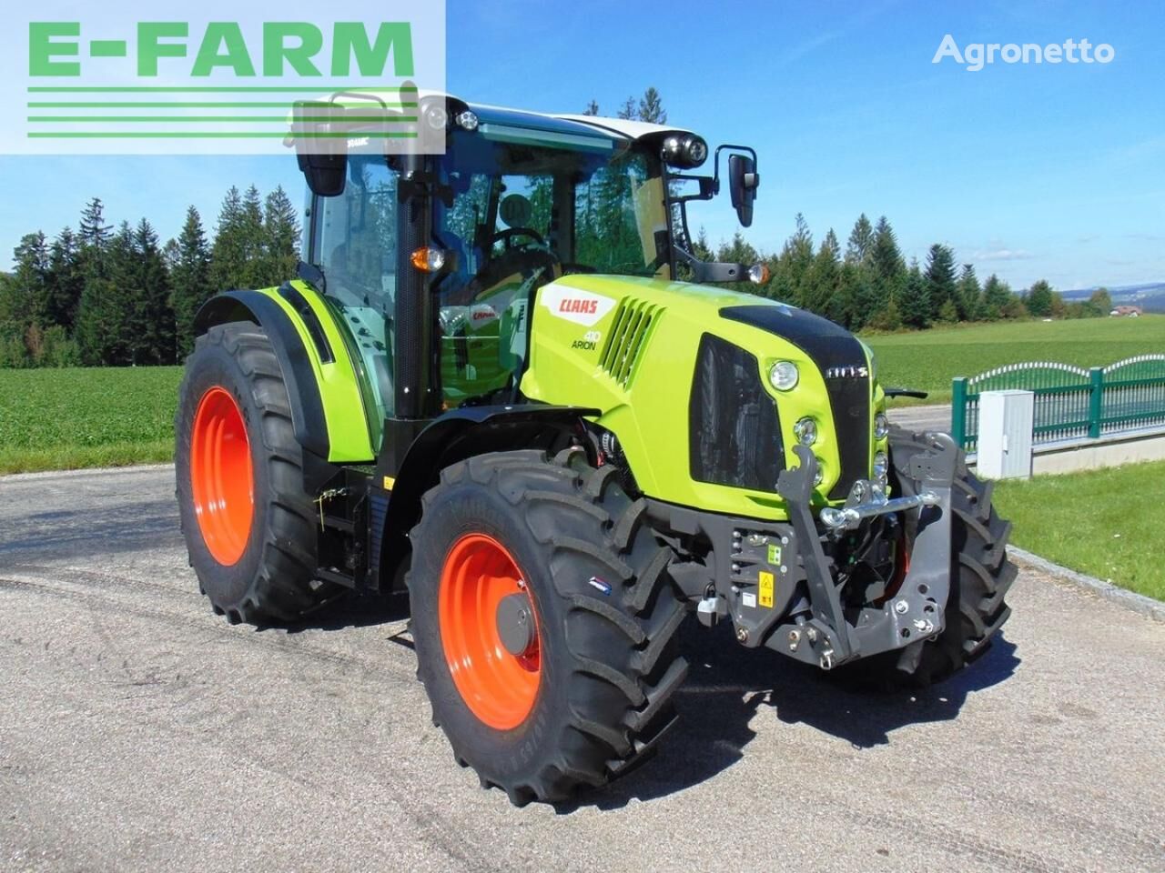 tracteur à roues Claas arion 410 stage v (cis)