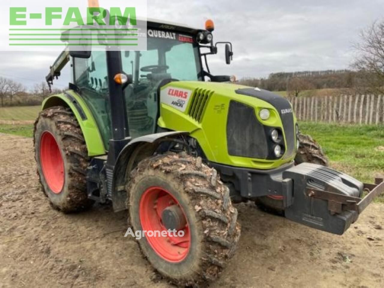 تراکتور چرخ دار Claas arion 420 cis