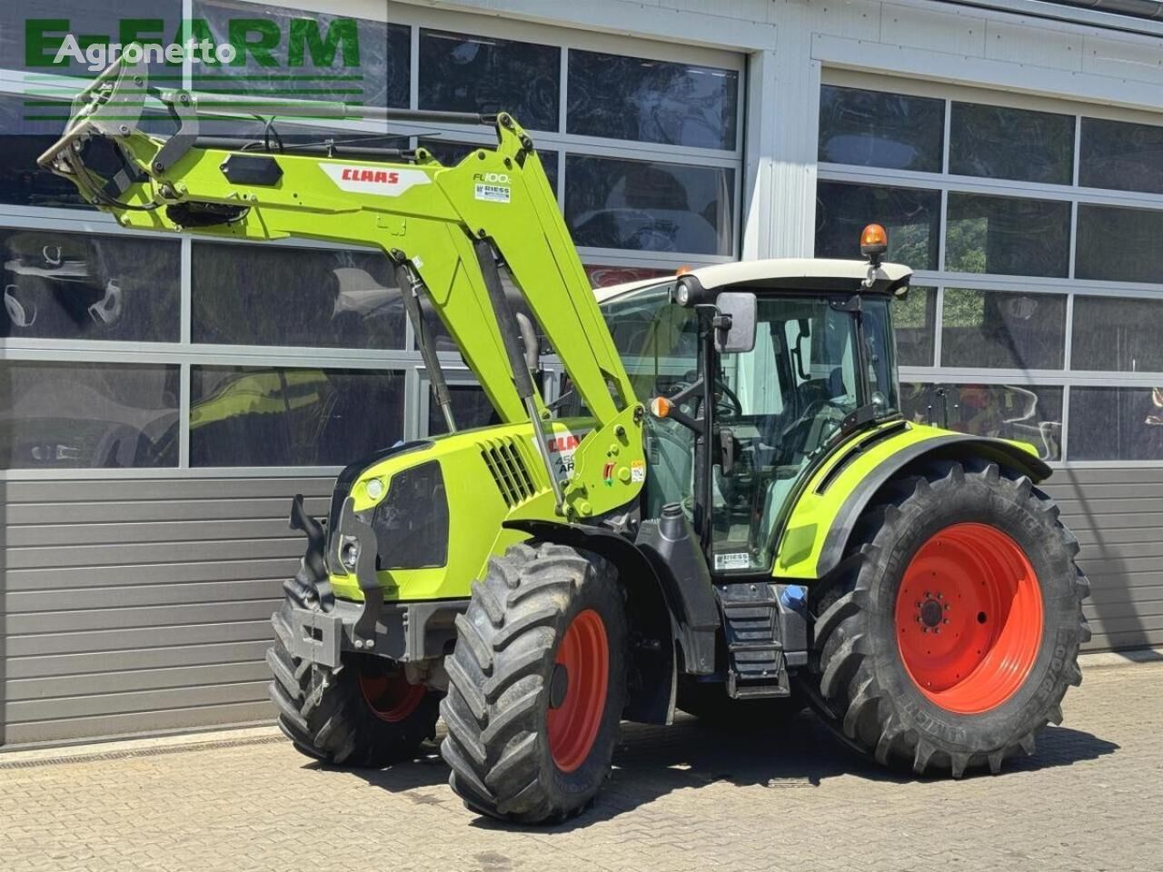 tracteur à roues Claas arion 450 cis panoramic a43 CIS