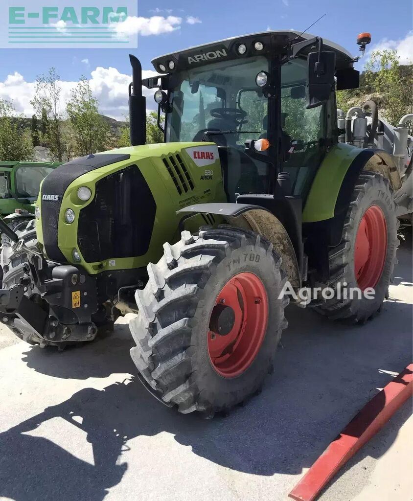 Tracteur à roues Claas arion 530 - Agroline