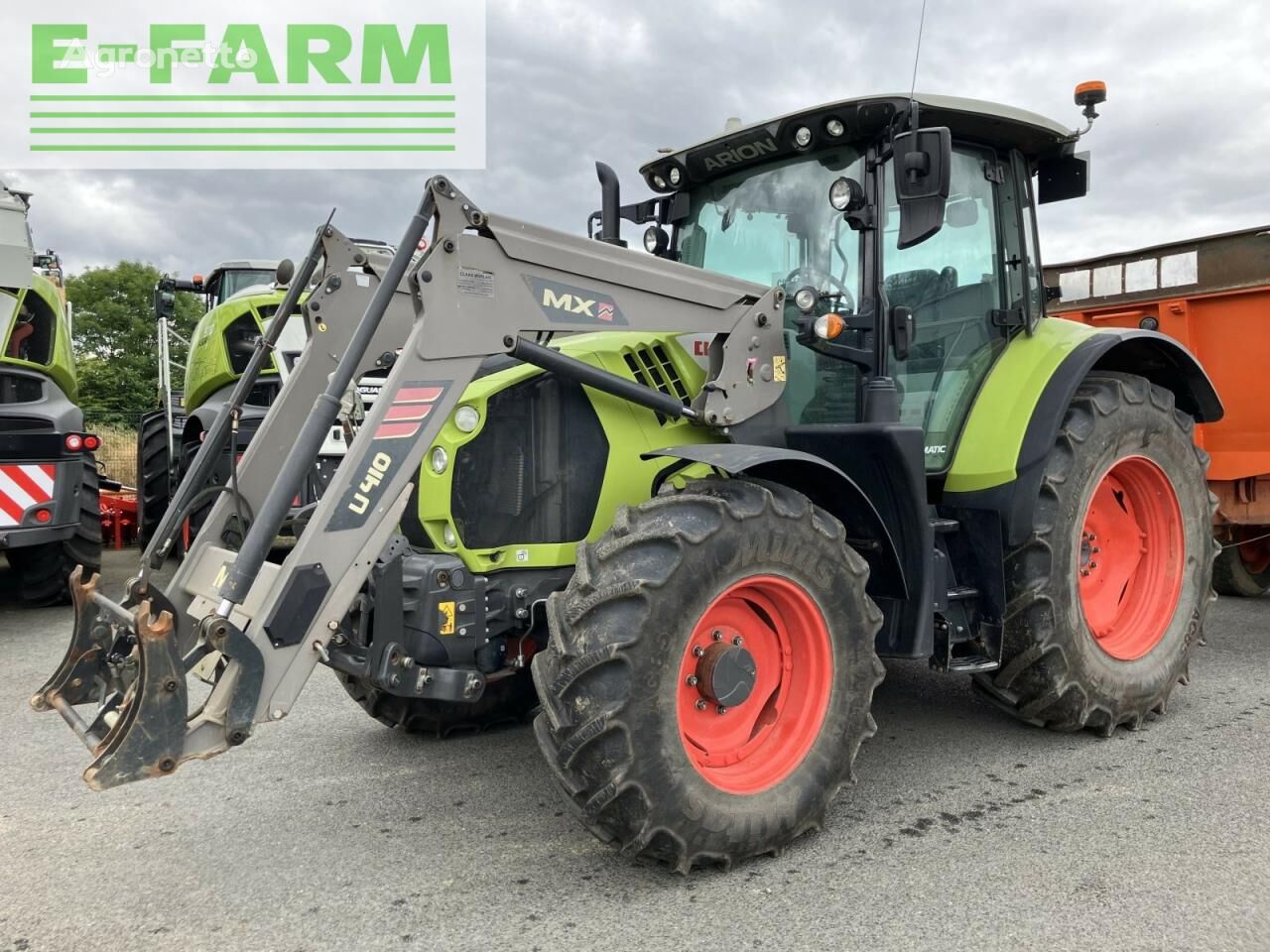 трактор колесный Claas arion 530 cmatic s5 adv.+u410 CMATIC