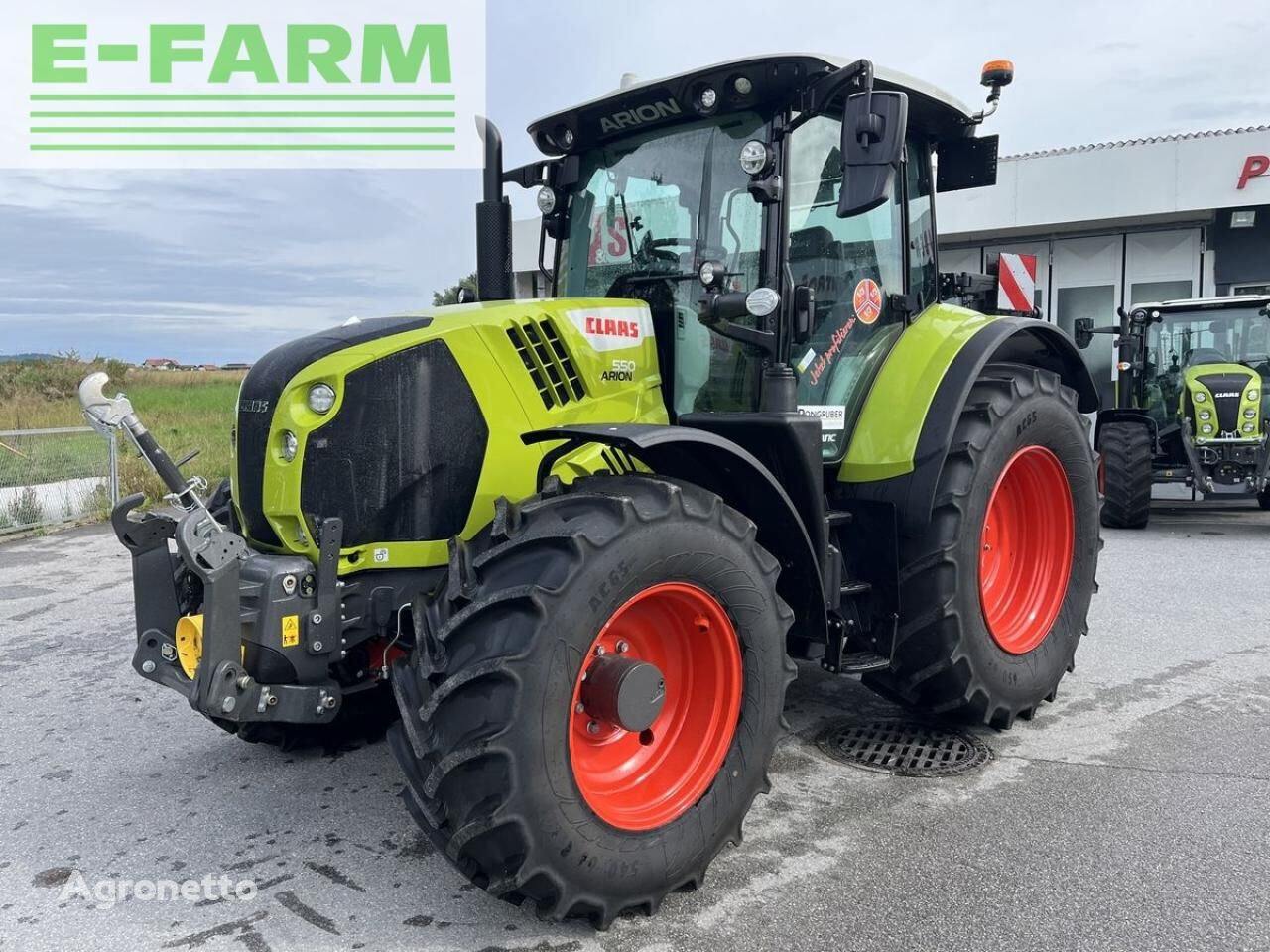 tracteur à roues Claas arion 550 cebis cmatic CMATIC CEBIS