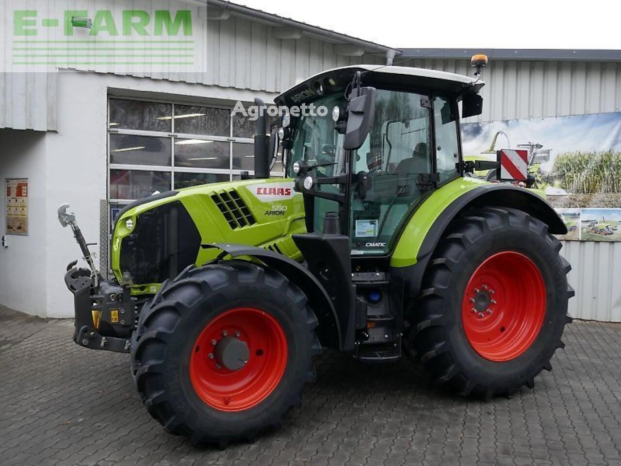 tracteur à roues Claas arion 550 cmatic cebis CMATIC CEBIS