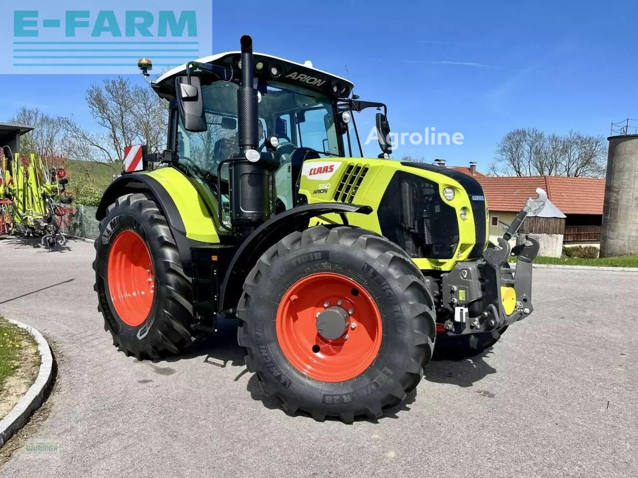Prodaja Claas arion 550 cmatic cebis CMATIC CEBIS traktora točkaša | Agroline BA Claas arion 550 cmatic cebis CMATIC CEBIS traktor točkaš - Agroline