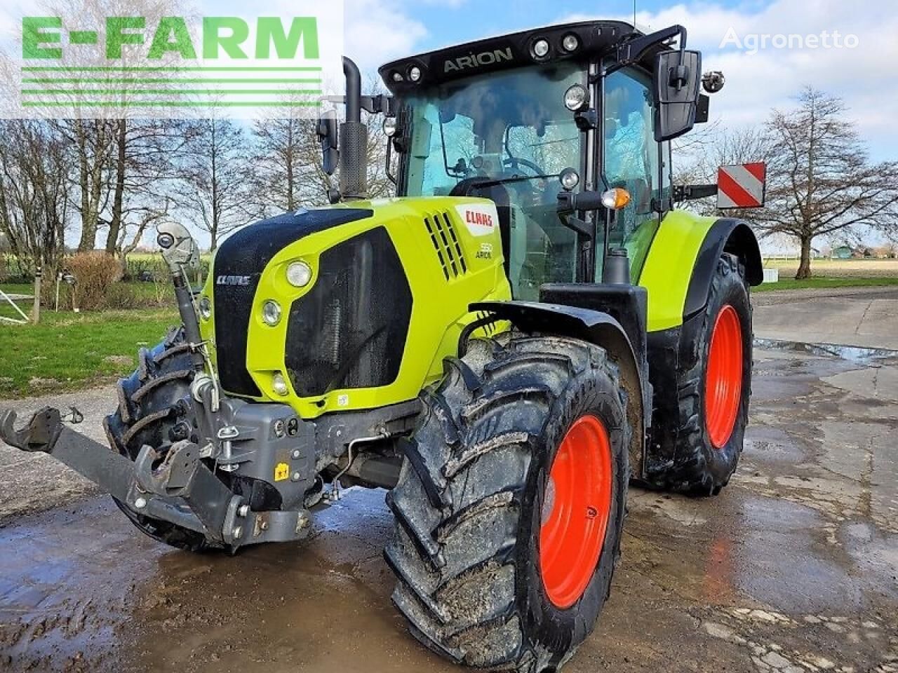 trator de rodas Claas arion 550 cmatic cis+ CMATIC CIS+