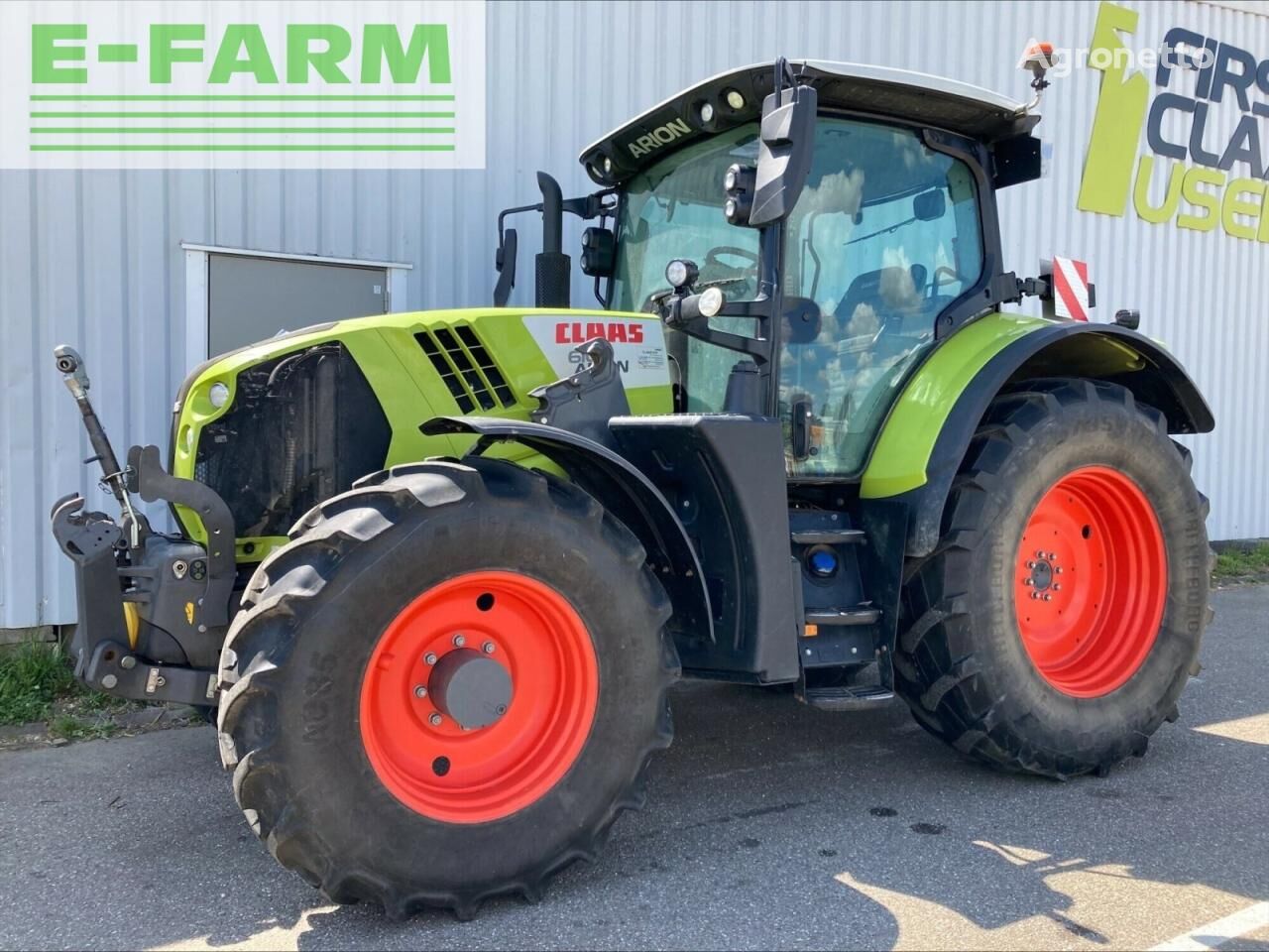 tracteur à roues Claas arion 610 t4