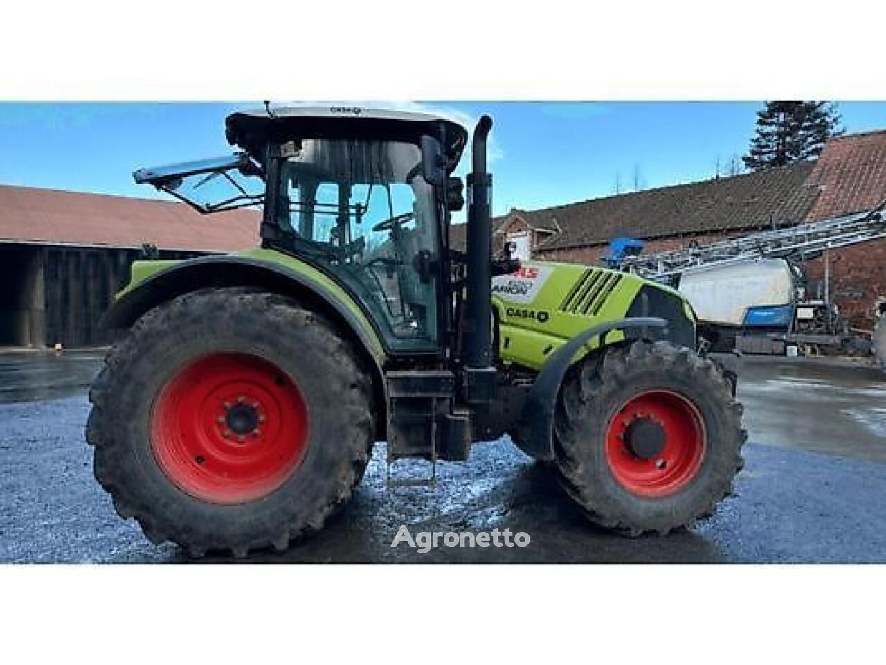 máy kéo bánh lốp Claas arion 620