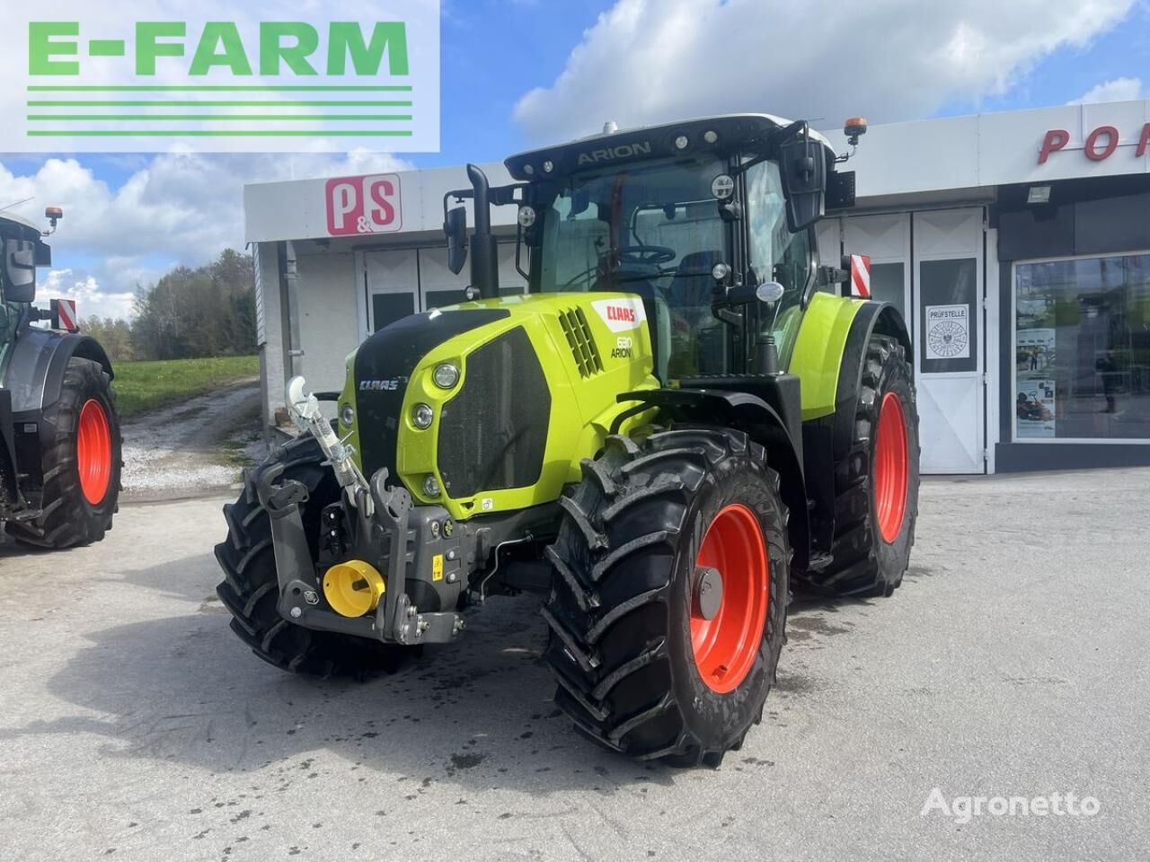 kolesový traktor Claas arion 630 cebis cmatic CMATIC CEBIS