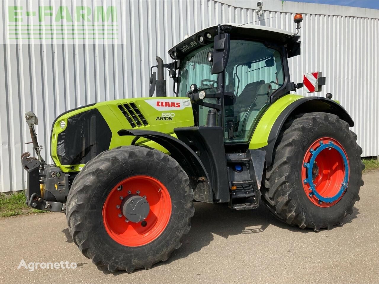 tracteur à roues Claas arion 650 - s5