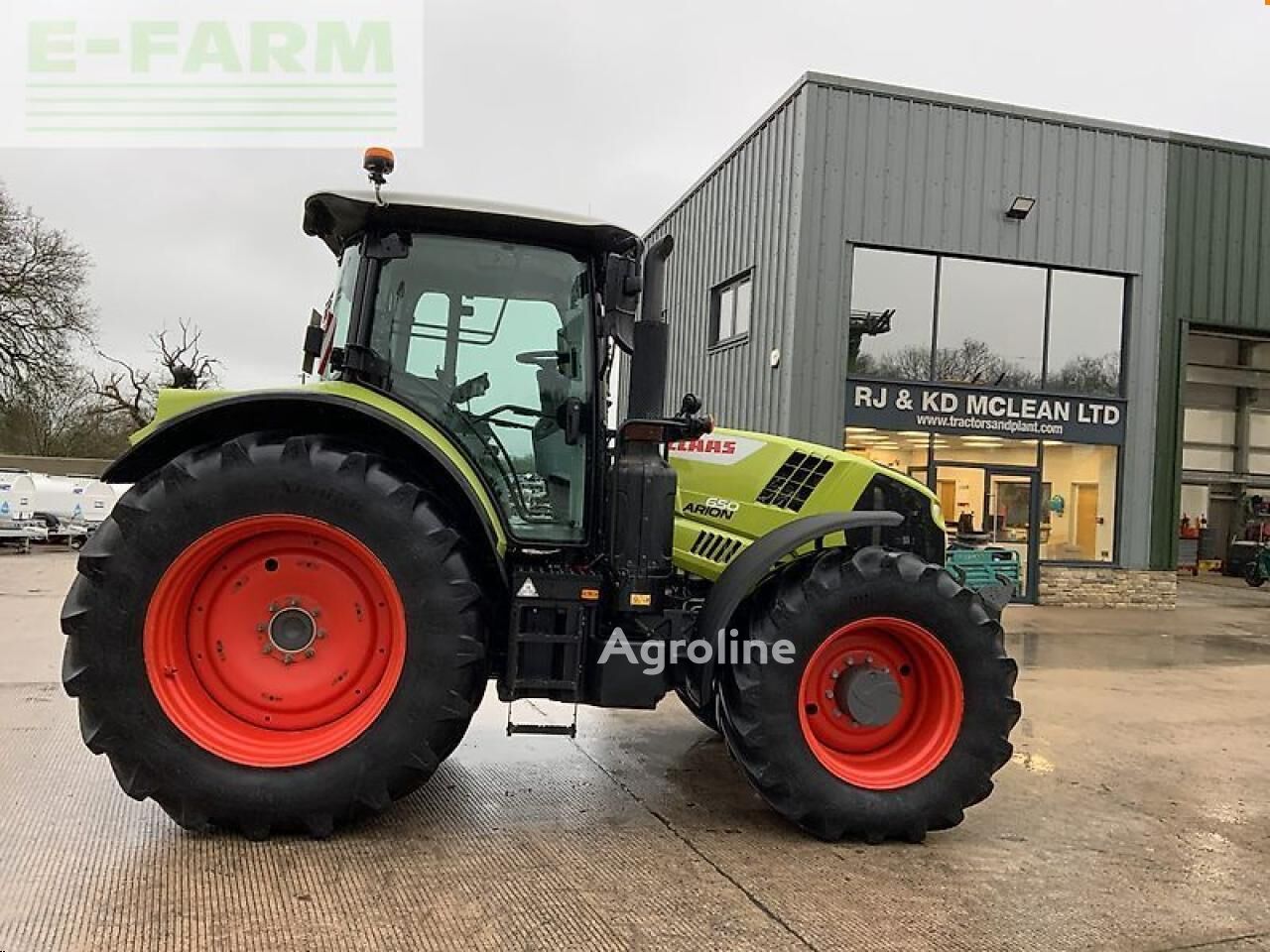 Tracteur à roues Claas arion 650 tractor (st25369) - Agroline