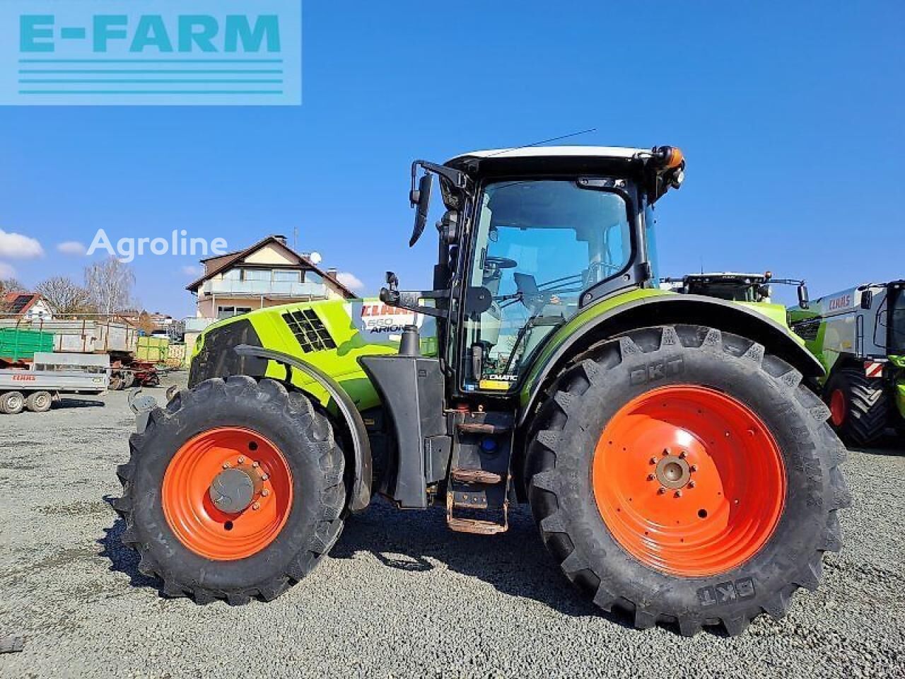 Trattore gommato Claas arion 660 cmatic - Agroline