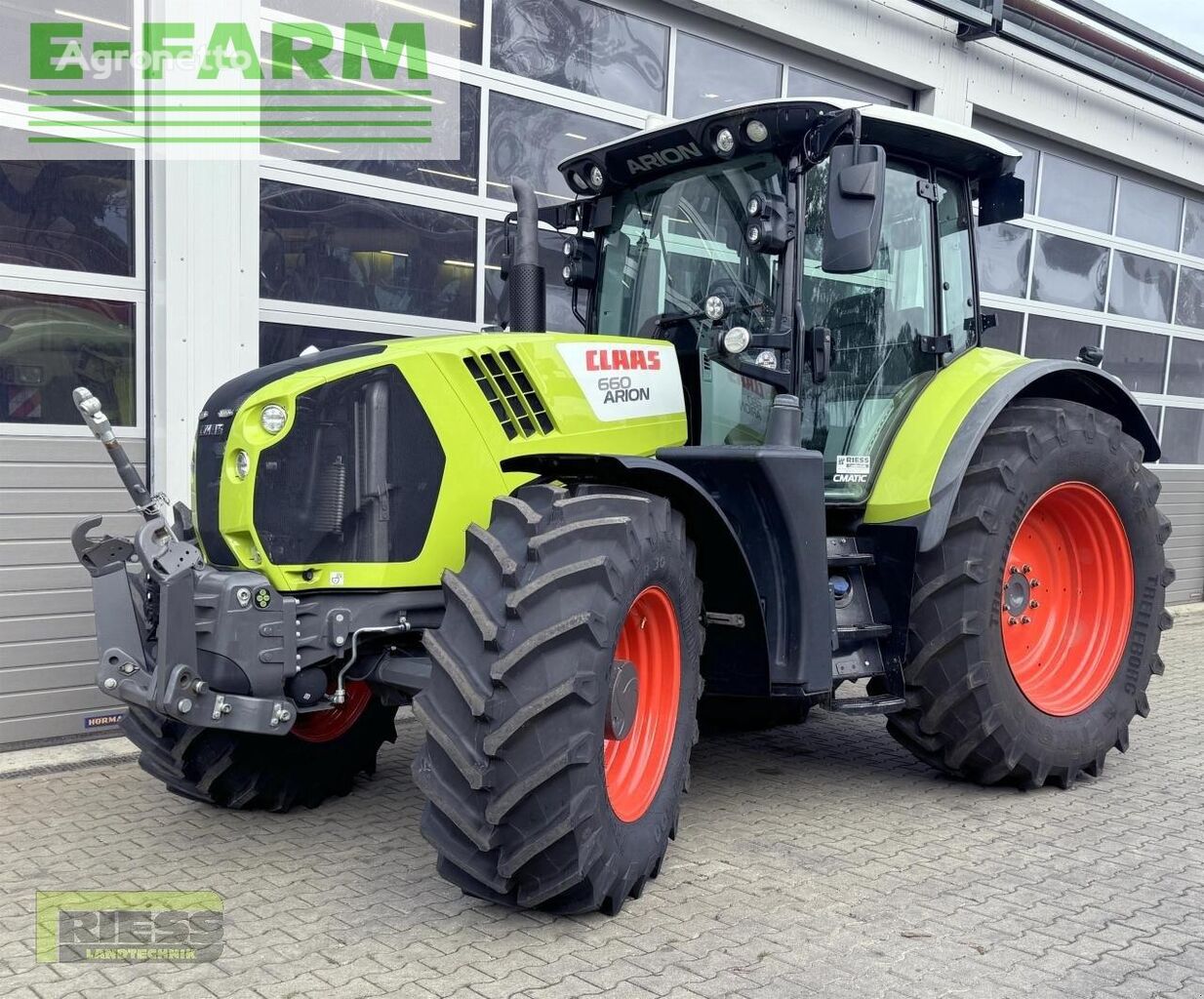 Claas arion 660 cmatic cebis CMATIC CEBIS wheel tractor