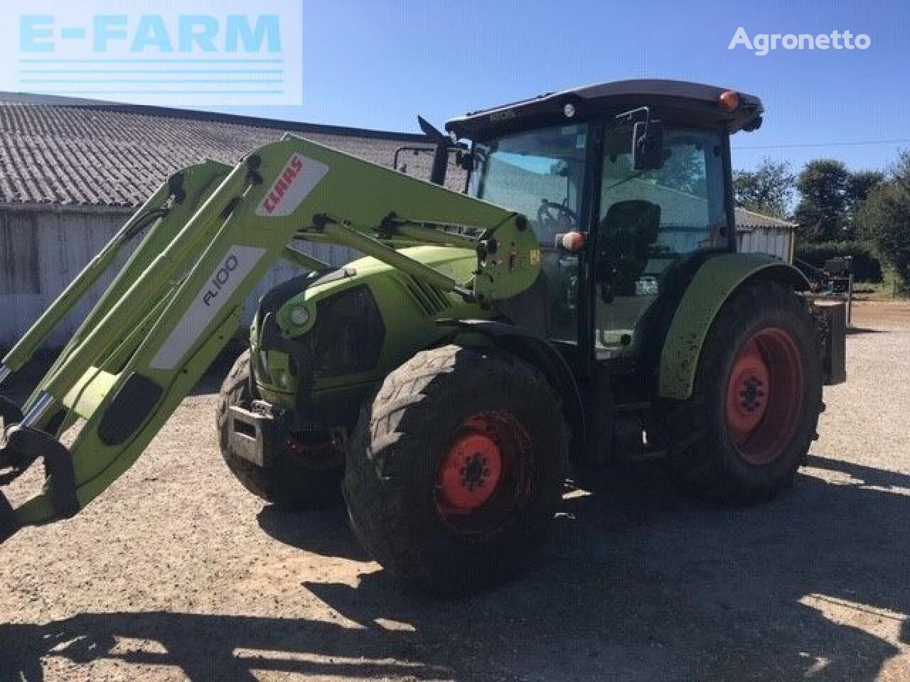 tracteur à roues Claas atos 340 (a79/400)