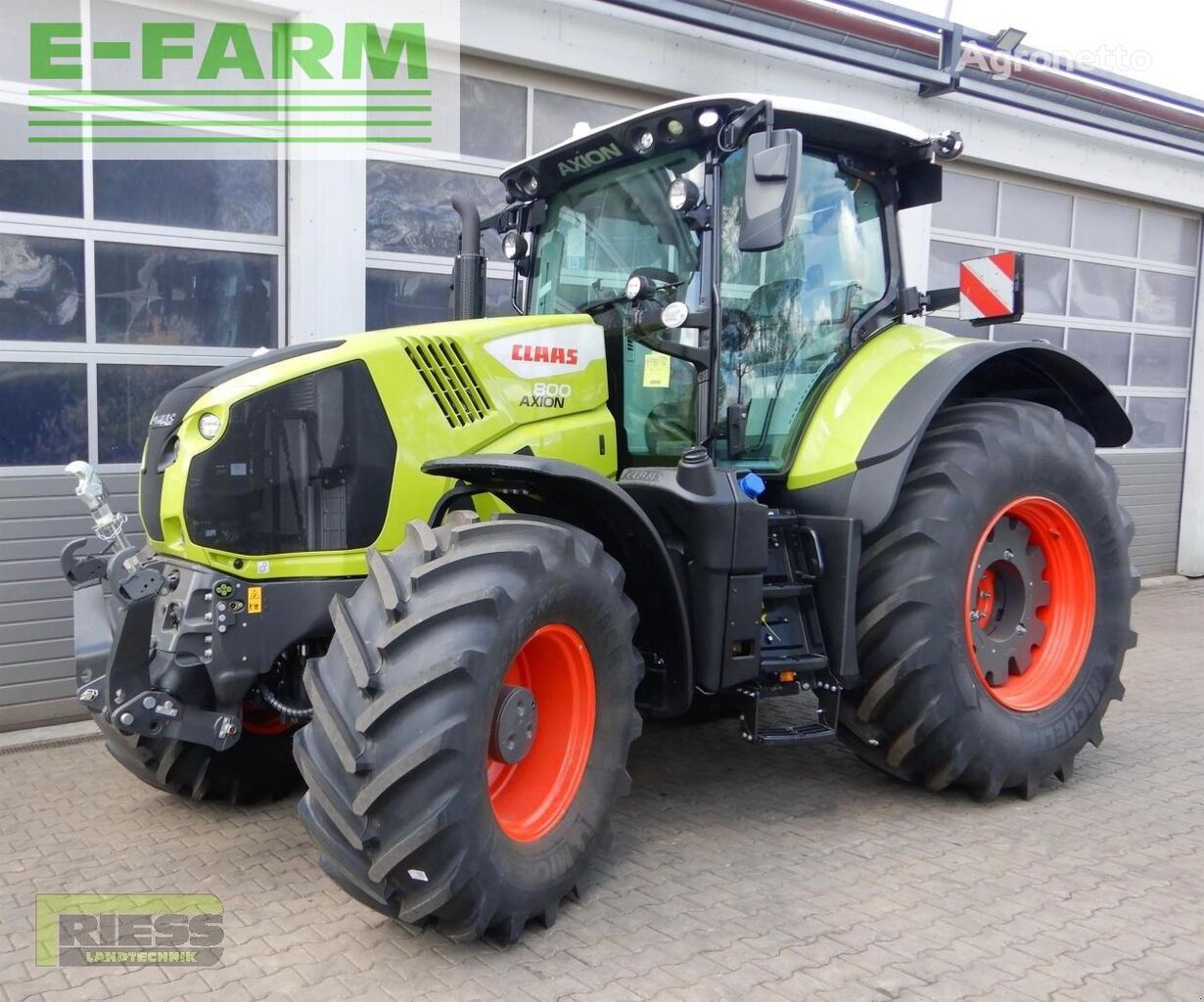 جرار بعجلات Claas axion 800 cebis hexashift HEXASHIFT CEBIS