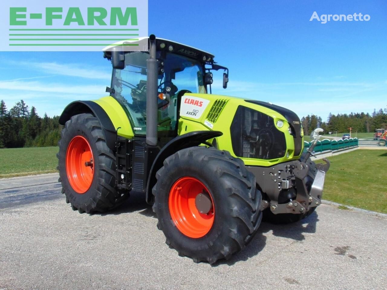 Claas axion 810 c-matic CMATIC tractor de ruedas