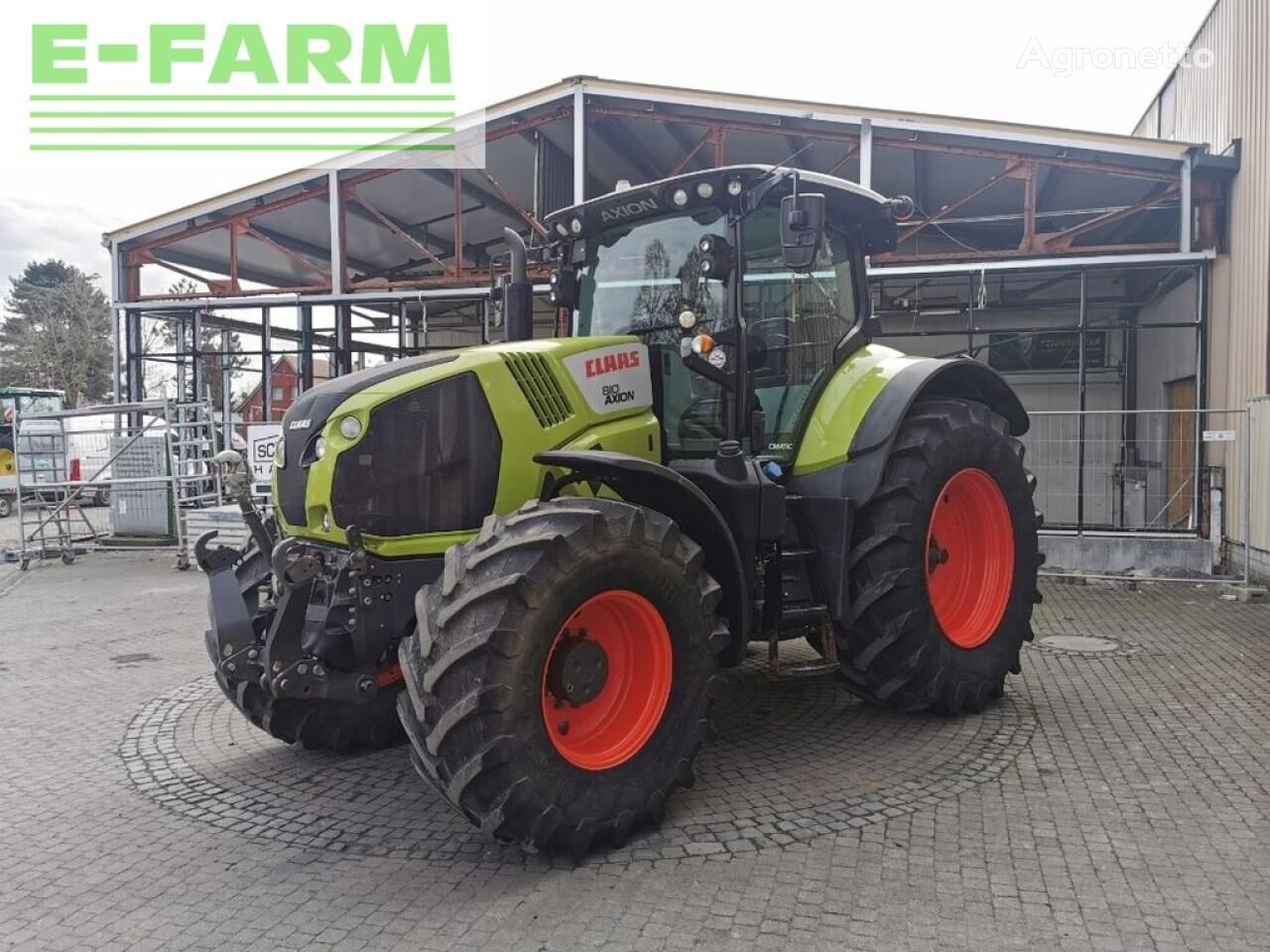 Claas axion 810 cmatic, CMATIC wheel tractor