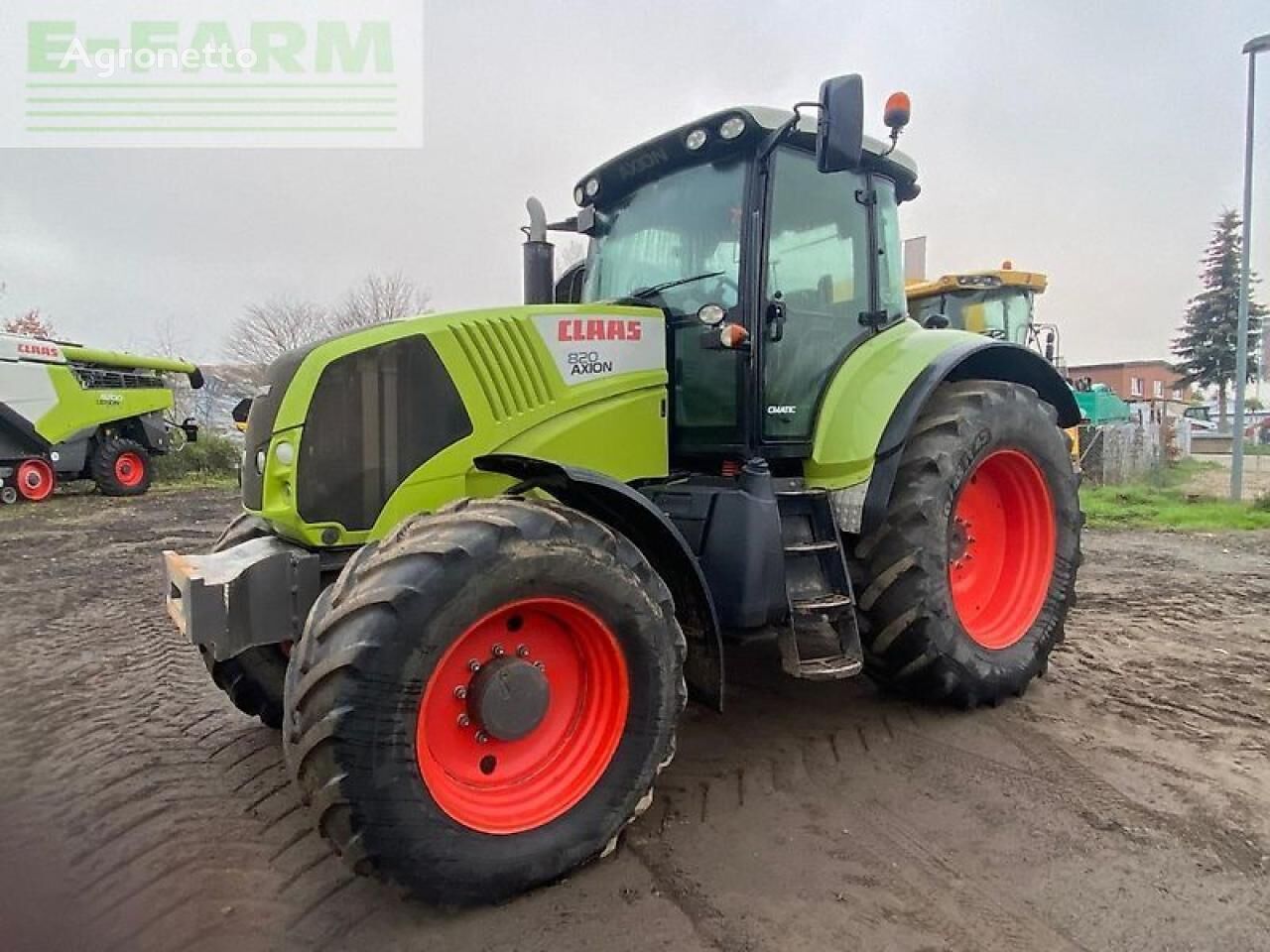 Claas axion 820 cmatic CMATIC hjultraktor