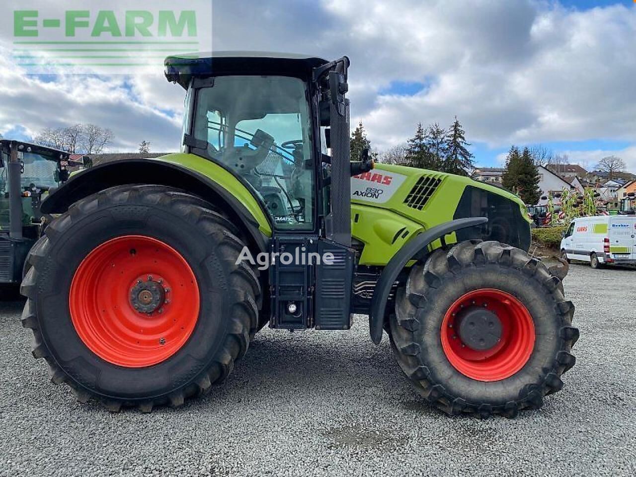 جرار بعجلات Claas axion 830 c-matic - Agroline