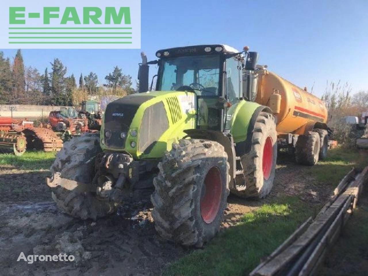 Claas axion 850 tractor de ruedas