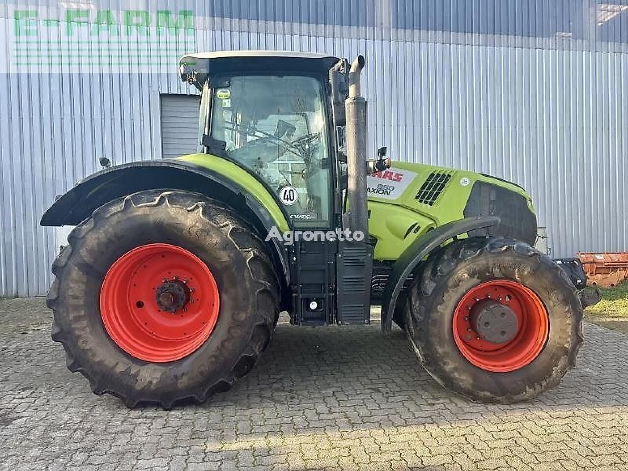 Claas axion 850 traktor točkaš