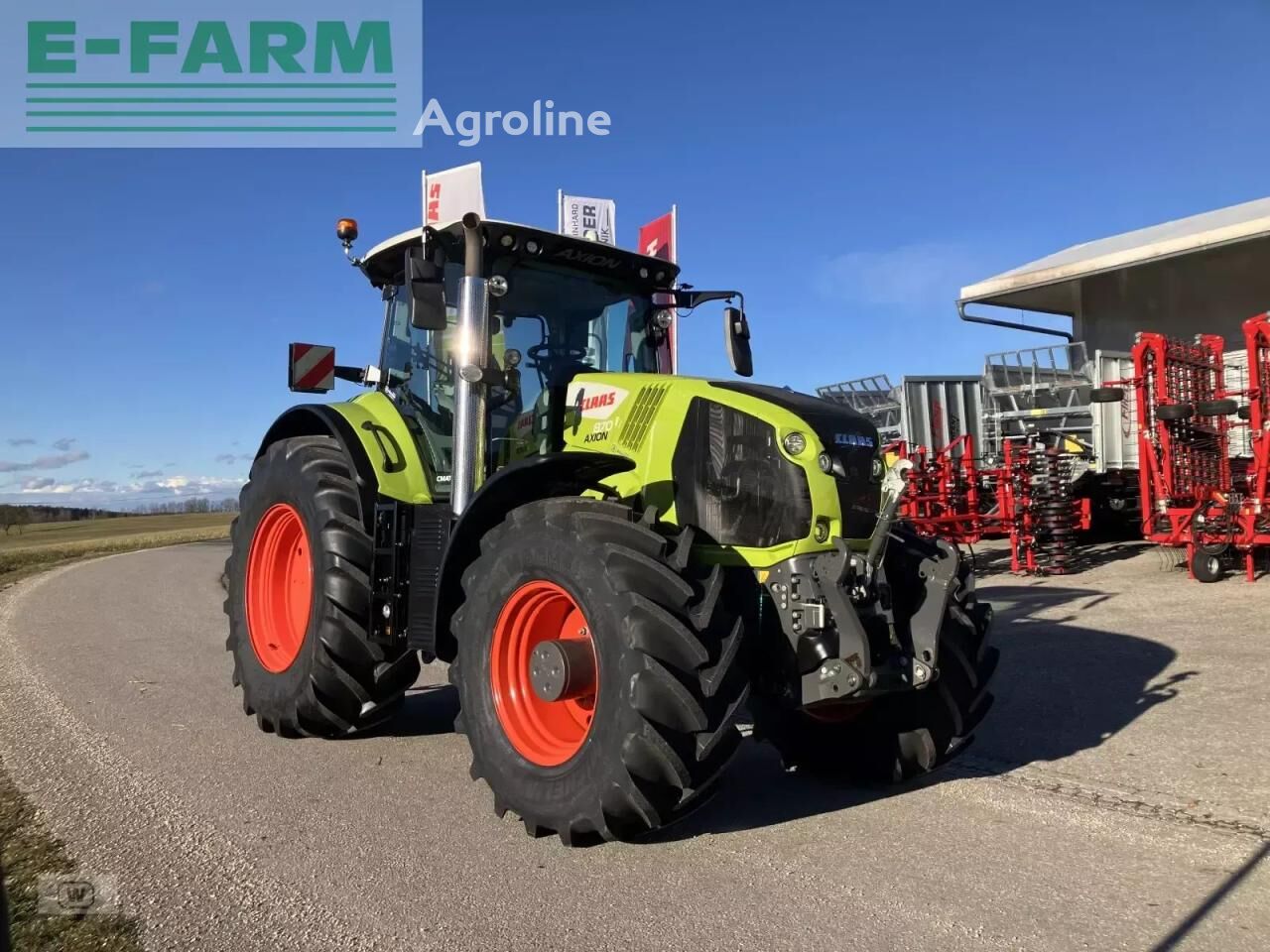 Claas axion 850 wheel tractor - Agroline