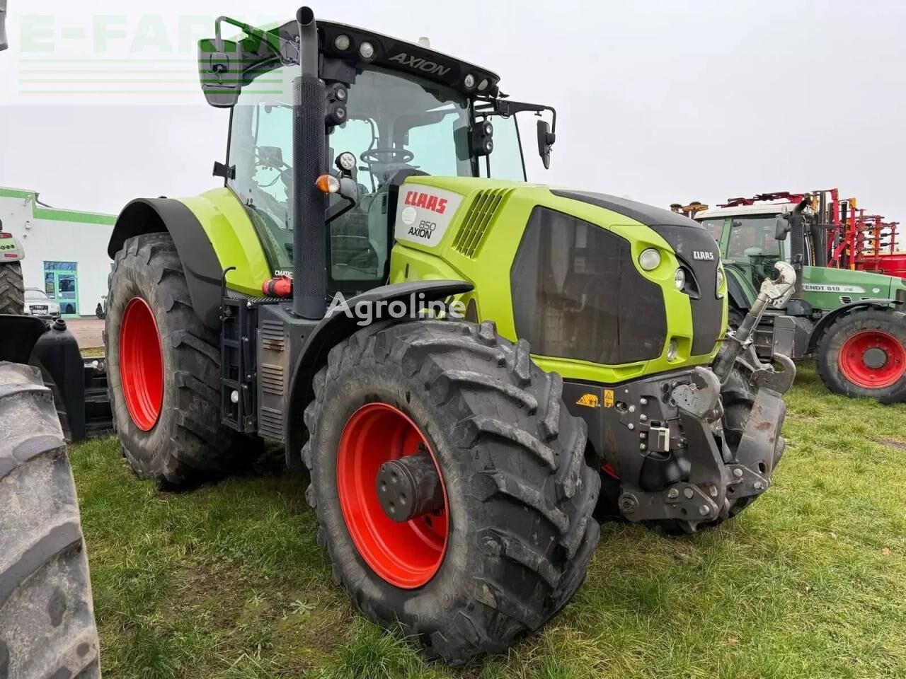 Claas axion 850 c-matic CMATIC tekerlekli traktör - Agriline