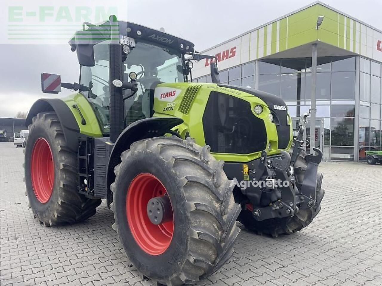 tracteur à roues Claas axion 870 cmatic st5 cebis CMATIC CEBIS